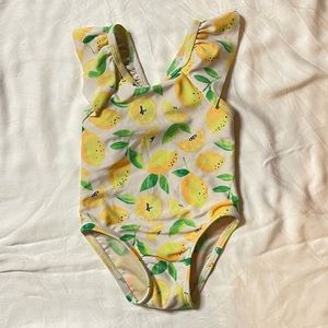 💛Cat & Jack lemon swimsuit